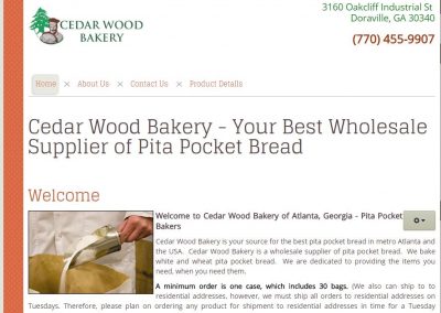 CEDARWOOD BAKERY – ATLANTA