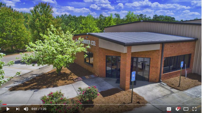 Solia Media Drone - Aerial of Still Lumber Company, Conyers, Georgia