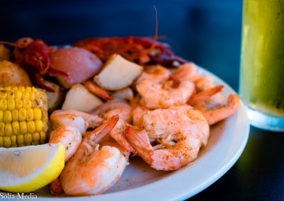 Solia Media Food Photography - Whistlepost Tavern Shrimp and Crawfish