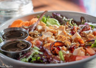 Tin Plate Conyers Paleo Salad - Solia Media Food Photography - Best in Conyers, Rockdale, Covington, Monroe and other East Metro Atlanta areas