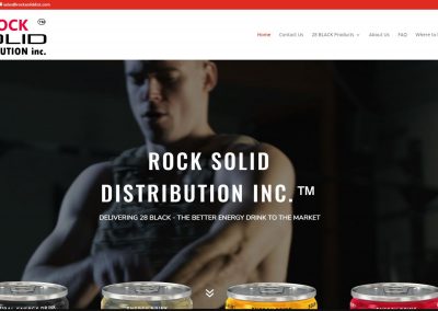Solia Media Designs New Site for Rock Solid – Southeast US Distributor for 28 Black