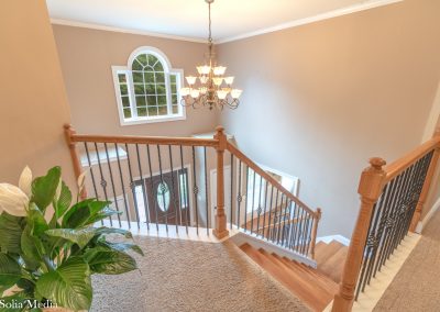 Solia Media Real Estate Photos - 450 East End Road - Main Stairwell