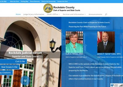 Solia Media Deploys New Website for the Rockdale County Clerk of Court