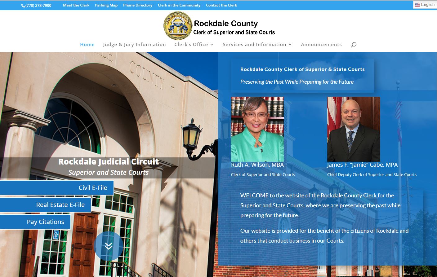 Clerk of Court Website