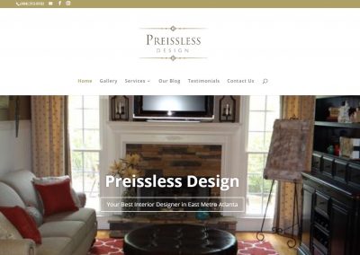 Solia Media Deploys New Website for Preissless Design of Conyers!