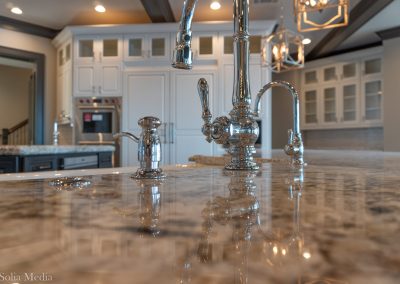 Preissless Design Interior Design - Kitchen Lake Oconee property - photography by Solia Media