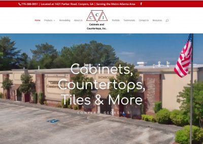 Solia Media – New Website for Cabinets and Countertops of Conyers, Georgia
