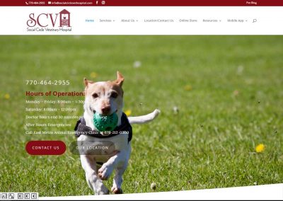 Social Circle Veterinary Hospital – New Solia-Designed Website