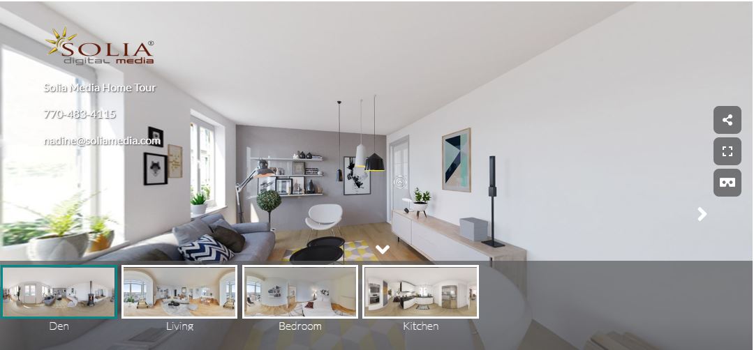 Best 360 Virtual Tours in Conyers Covington Monroe Rockdale Walton McDonough Henry Newton and more - Solia Digital Media