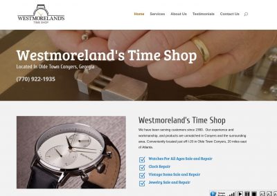 Westmoreland’s Time Shop