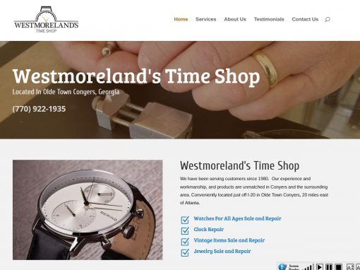 Westmoreland’s Time Shop