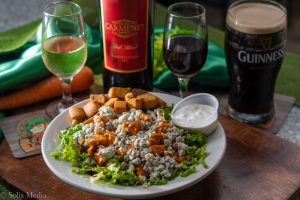 Solia Media Best Food Photos - Celtic Tavern Buffalo Blue Chicken Salad