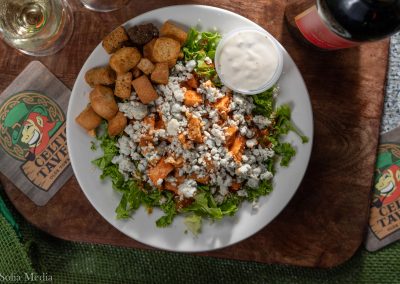 Buffalo Blue Chicken Salad - Celtic Tavern of Olde Town Conyers - Solia Media Food Photography