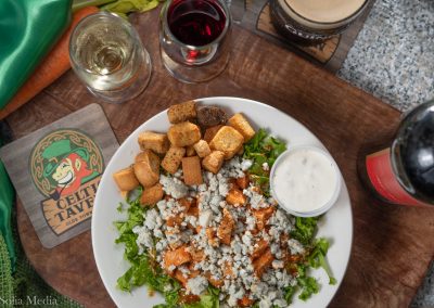 Buffalo Blue Chicken Salad - Celtic Tavern of Olde Town Conyers - Solia Media Food Photography