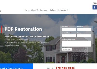 Solia Media Designs New Website for PDP Restoration of Georgia