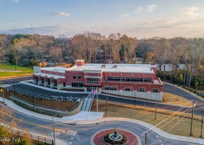 Conyers Georgia New City Hall Aerial - By Solia Media Drone Services