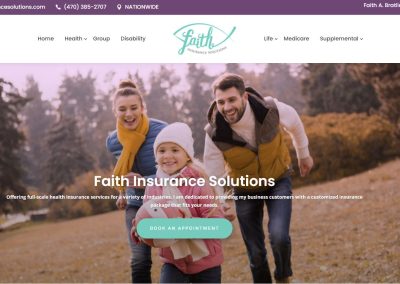 Solia Media Designs and Hosts New Website for Faith Insurance Solutions