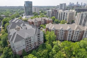 Manor House Condos Buckhead Atlanta - Drone Image by Solia Media