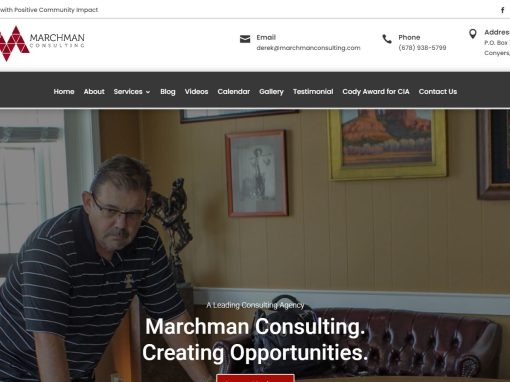 Solia Media Designs and Hosts New Website for Marchman Consulting